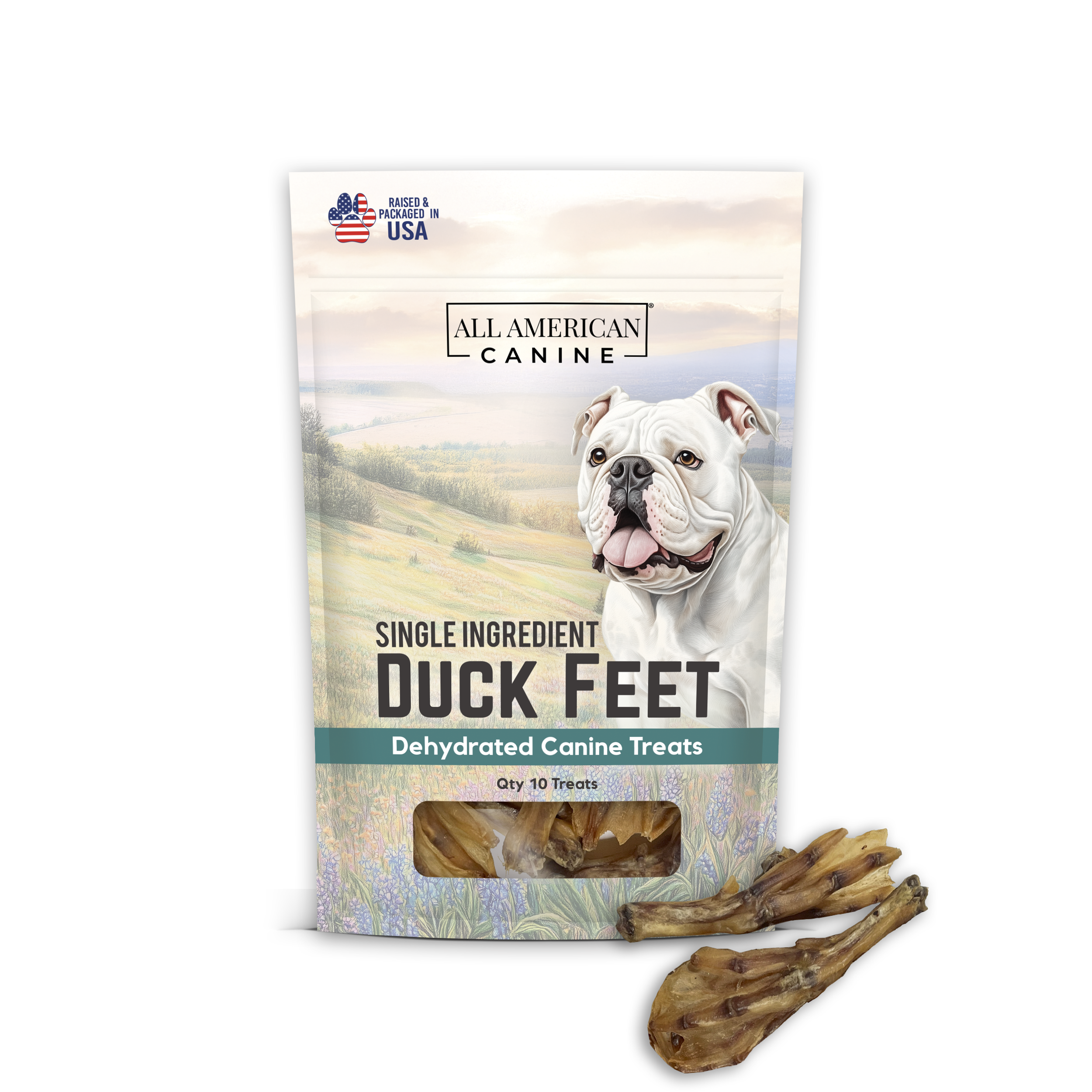 Dehydrated Duck Feet