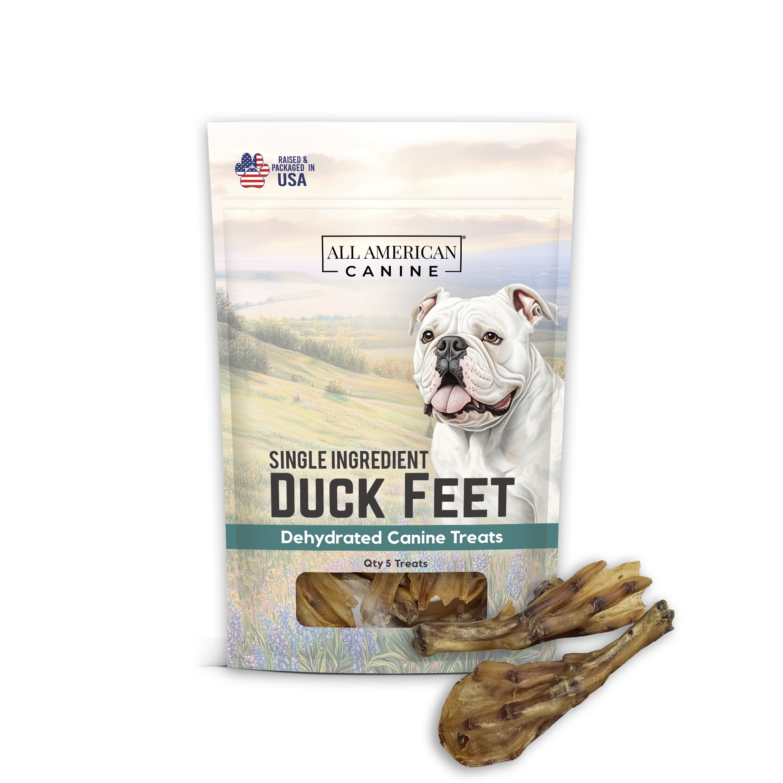 Dehydrated Duck Feet