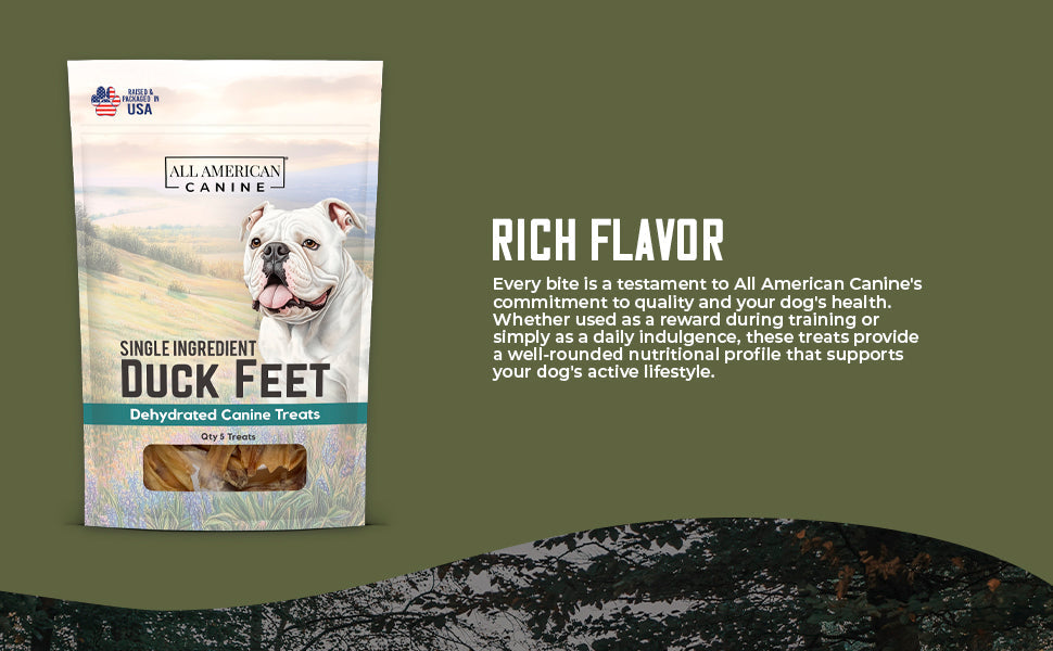 Dehydrated Duck Feet